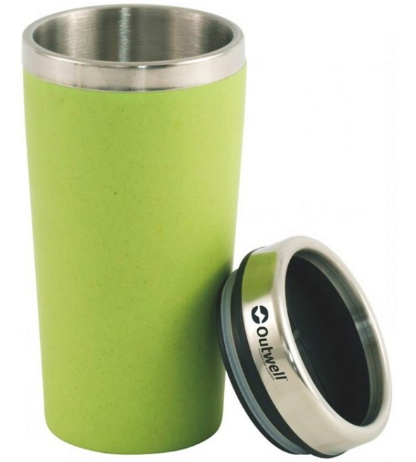  - Vacuum Bamboo Mug - 400 ml - 